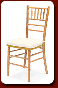 Natural finish Ballroom chair
